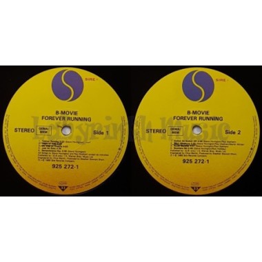 B-Movie - Forever Running • 12" Vinyl LP • EX - Labyrinth Music