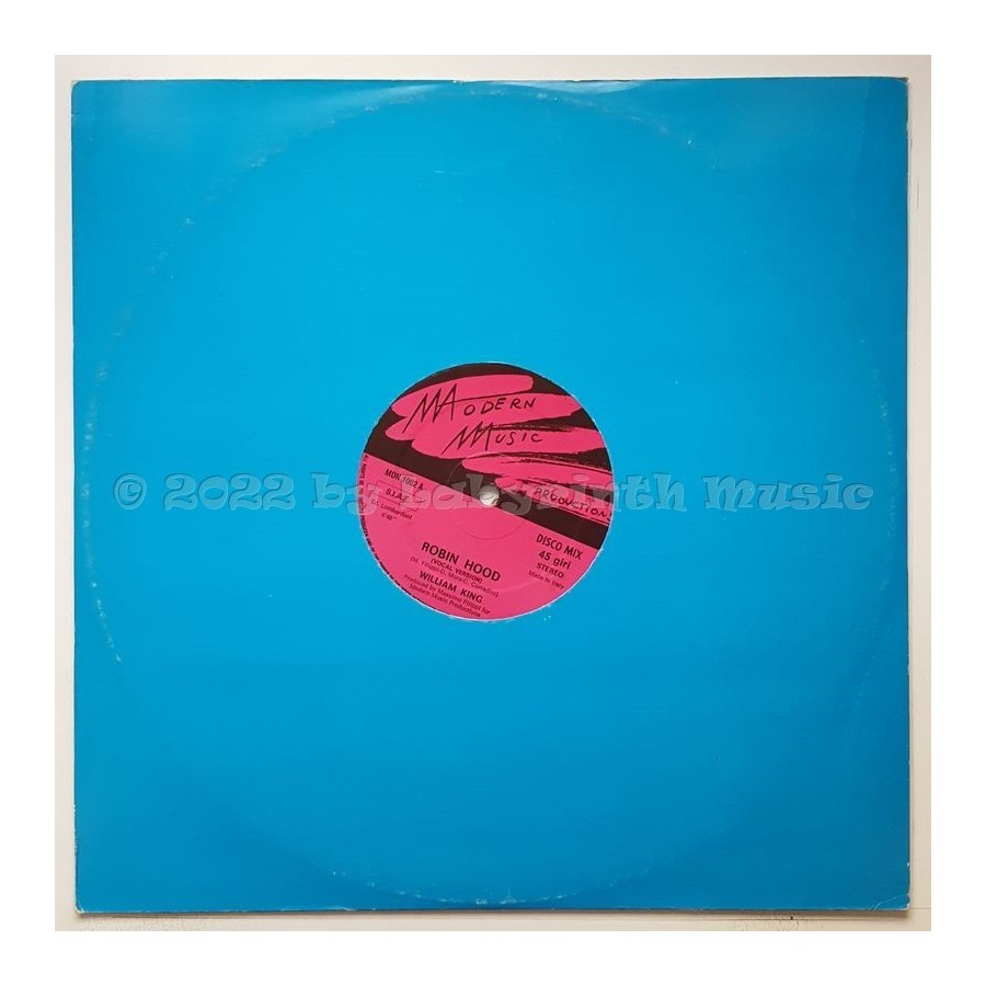 William King - Robin Hood • 12" Vinyl Maxi - Labyrinth Music