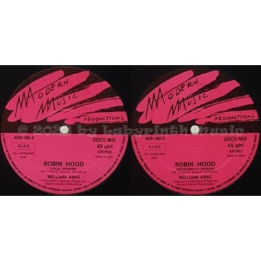 William King - Robin Hood • 12" Vinyl Maxi - Labyrinth Music