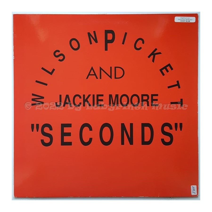 Wilson Pickett & Jackie Moore - Seconds • 12" Vinyl Maxi • EX - Labyrinth Music
