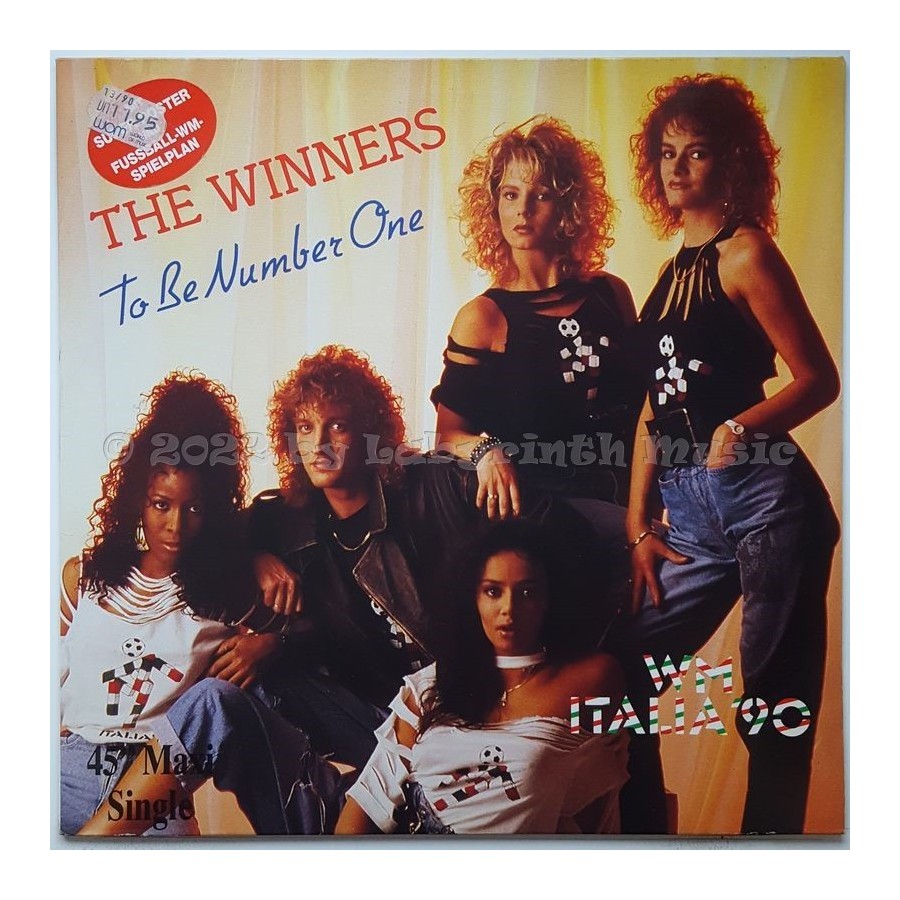 The Winners - To Be Number One • 12" Vinyl Maxi • EX - Labyrinth Music