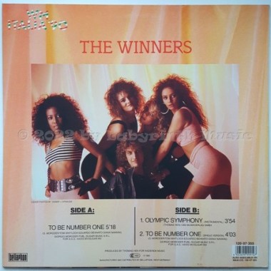 The Winners - To Be Number One • 12" Vinyl Maxi • EX - Labyrinth Music