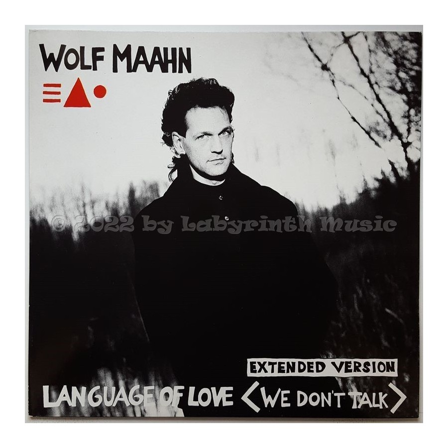 Wolf Maahn - Language Of Love • 12" Vinyl Maxi • MINT - Labyrinth Music