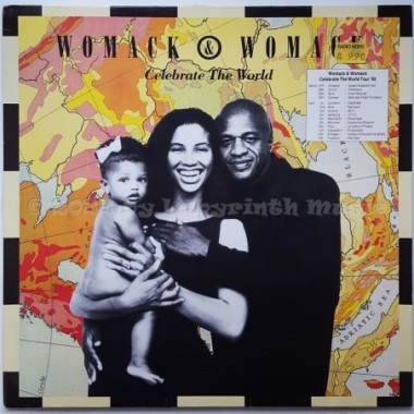 Womack & Womack - Celebrate The World • 12" Vinyl Maxi • NM - Labyrinth Music