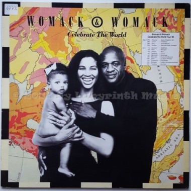 Womack & Womack - Celebrate The World • 12" Vinyl Maxi - Labyrinth Music