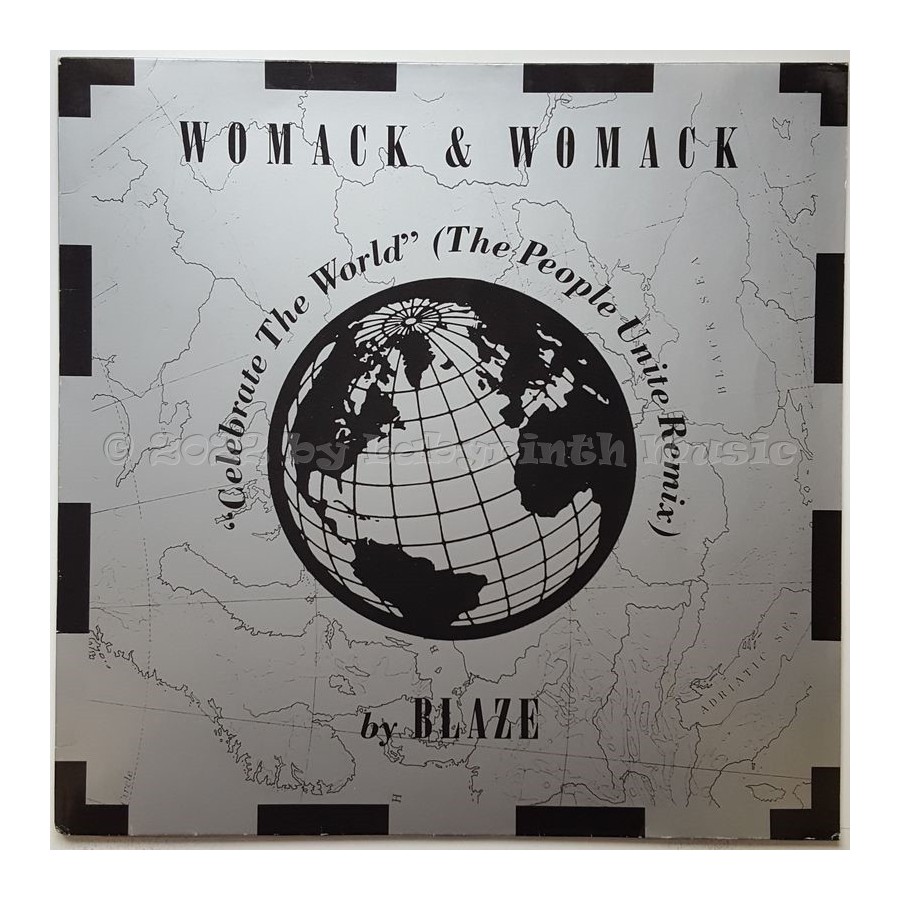 Womack & Womack - Celebrate The World • The People Unite Remix • 12" Vinyl Maxi • EX - Labyrinth Music