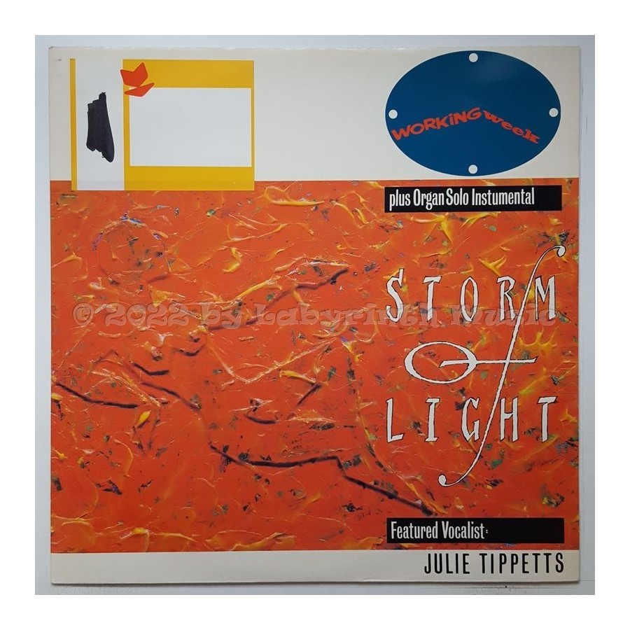 Working Week - Storm Of Light • 12" Vinyl Maxi • EX - Labyrinth Music