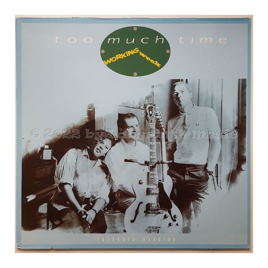 Working Week - Too Much Time • 12" Vinyl Maxi • EX - Labyrinth Music