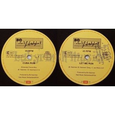 Bo Katzman - Cuba Rum • 12" Vinyl Maxi - Labyrinth Music