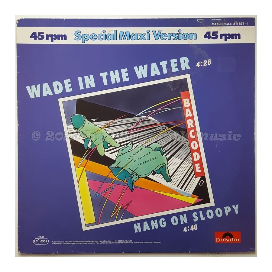 Barcode - Wade In The Water • 12" Vinyl Maxi - Labyrinth Music