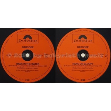 Barcode - Wade In The Water • 12" Vinyl Maxi - Labyrinth Music