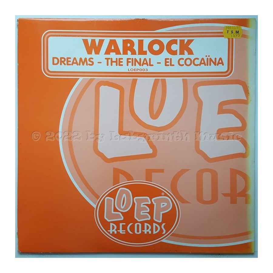 DJ Warlock - Dreams • 12" Vinyl Maxi - Labyrinth Music