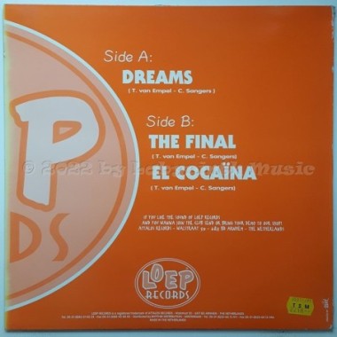 DJ Warlock - Dreams • 12" Vinyl Maxi - Labyrinth Music