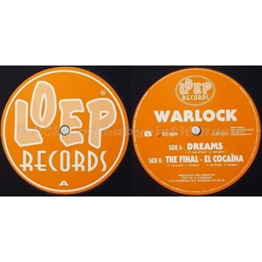 DJ Warlock - Dreams • 12" Vinyl Maxi - Labyrinth Music