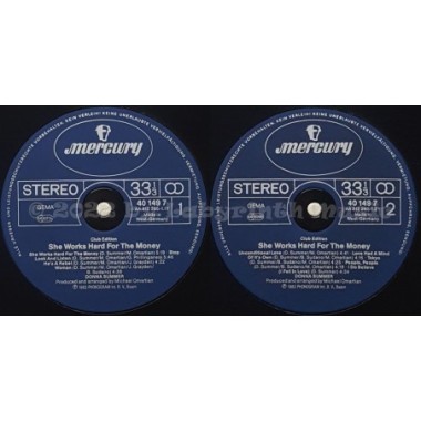 Donna Summer - She Works Hard For The Money • 12" Vinyl LP - Labyrinth Music