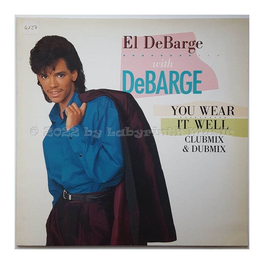 El DeBarge With DeBarge - You Wear It Well • 12" Vinyl Maxi - Labyrinth Music