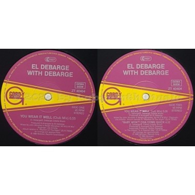 El DeBarge With DeBarge - You Wear It Well • 12" Vinyl Maxi - Labyrinth Music