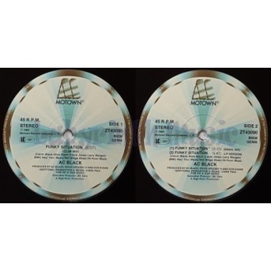 AC Black - Funky Situation • 12" Vinyl Maxi • EX - Labyrinth Music