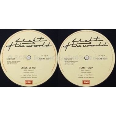 Light Of The World - Check Us Out • 12" Vinyl Maxi - Labyrinth Music