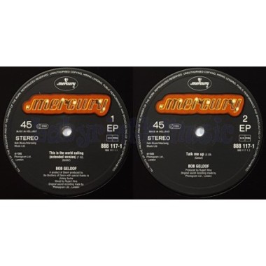 Bob Geldof - This Is The World Calling • 12" Vinyl Maxi • EX - Labyrinth Music