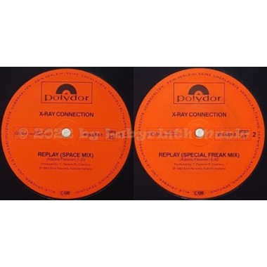 X Ray Connection - Replay • 12" Vinyl Maxi - Labyrinth Music