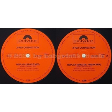 X Ray Connection - Replay • 12" Vinyl Maxi - Labyrinth Music