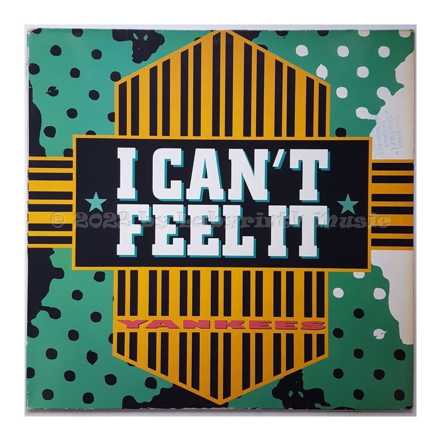 Yankees - I Can't Feel It • 12" Vinyl Maxi - Labyrinth Music