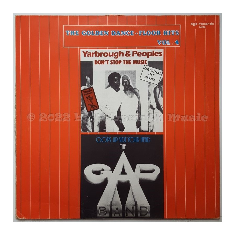 Yarbrough & Peoples / The Gap Band - The Golden Dance-Floor Hits Vol. 4 • 12" Vinyl Maxi - Labyrinth Music