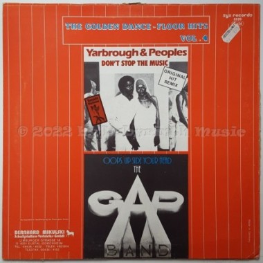Yarbrough & Peoples / The Gap Band - The Golden Dance-Floor Hits Vol. 4 • 12" Vinyl Maxi - Labyrinth Music