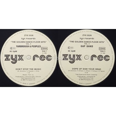 Yarbrough & Peoples / The Gap Band - The Golden Dance-Floor Hits Vol. 4 • 12" Vinyl Maxi - Labyrinth Music