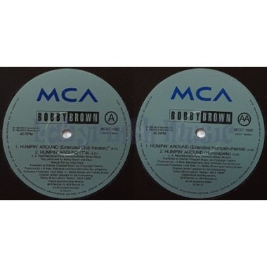 Bobby Brown - Humpin' Around • 12" Vinyl Maxi • MINT - Labyrinth Music