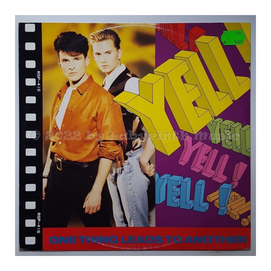 Yell! - One Thing Leads To Another • 12" Vinyl Maxi - Labyrinth Music