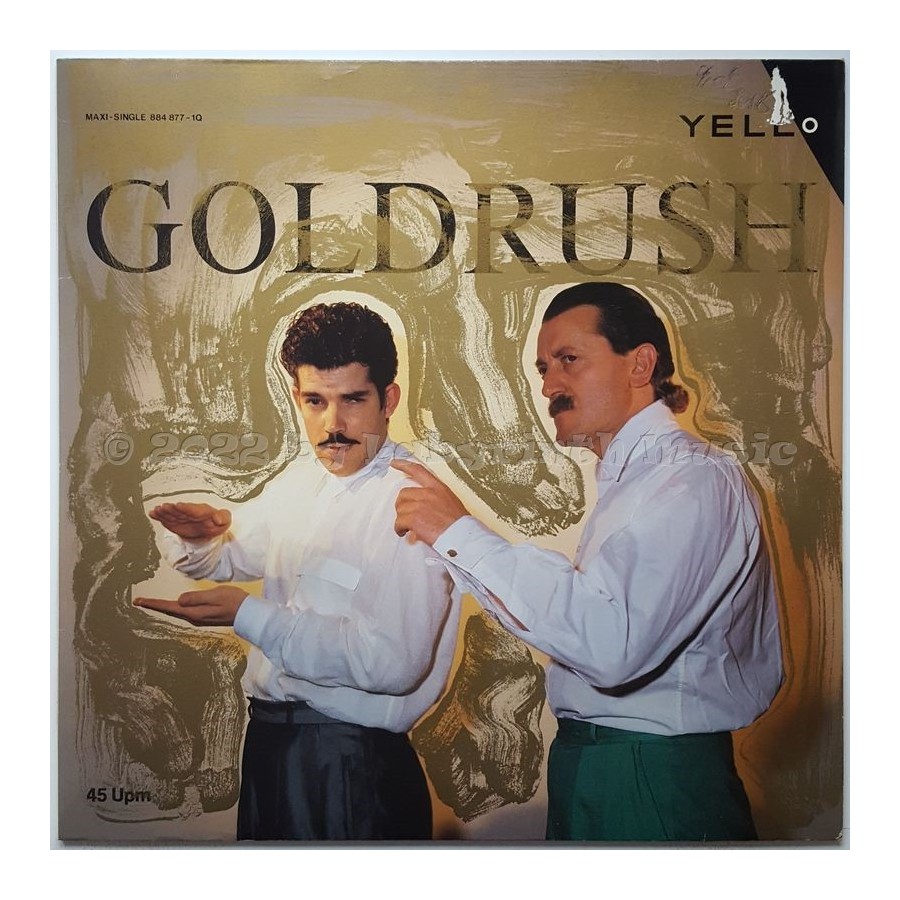 Yello - Goldrush • 12" Vinyl Maxi - Labyrinth Music