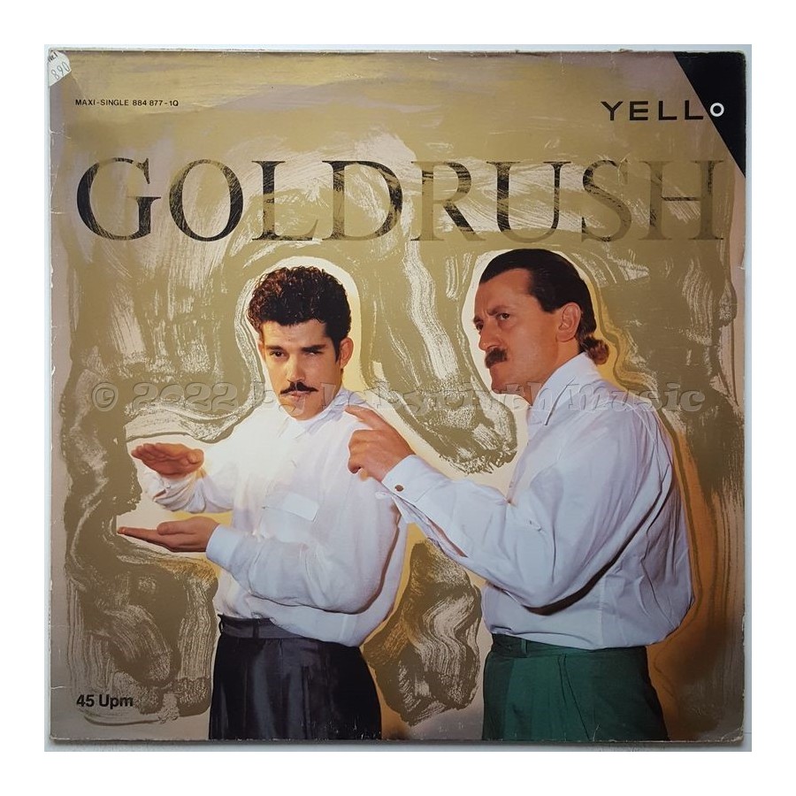 Yello - Goldrush • 12" Vinyl Maxi - Labyrinth Music