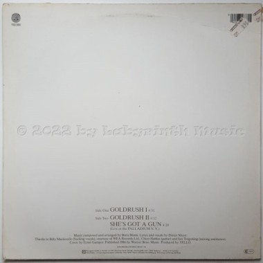 Yello - Goldrush • 12" Vinyl Maxi - Labyrinth Music