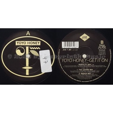Yo Yo Honey - Get It On • 12" Vinyl Maxi - Labyrinth Music
