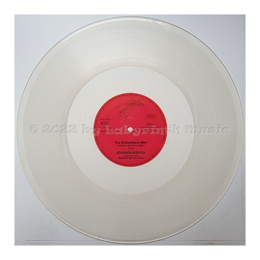 Youssou N'Dour - The Rubberband Man • 12" Vinyl Maxi • MINT - Labyrinth Music