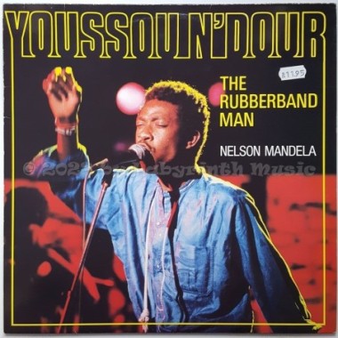 Youssou N'Dour - The Rubberband Man • 12" Vinyl Maxi • MINT - Labyrinth Music
