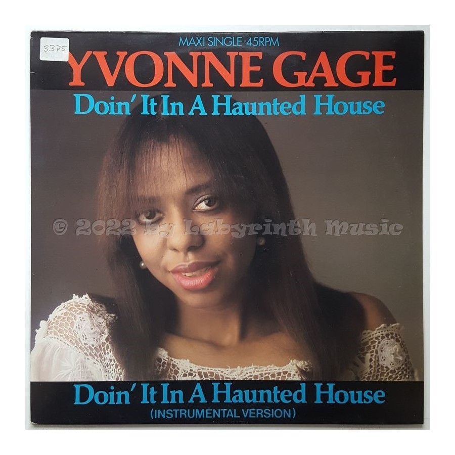Yvonne Gage - Doin' It In A Haunted House • 12" Vinyl Maxi • EX - Labyrinth Music