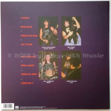 Death - Leprosy • 12" Vinyl LP • MINT - Labyrinth Music