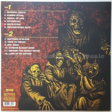 Death - Scream Bloody Gore • 12" Vinyl LP • MINT - Labyrinth Music