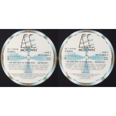 Diana Ross - The Very Best Of Diana Ross - Anthology • 12" Vinyl LP • MINT - Labyrinth Music