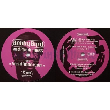 Bobby Byrd & Pfunk-Ness - I'm On The Move • 12" Vinyl Maxi - Labyrinth Music
