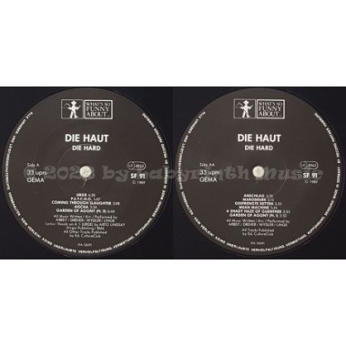 Haut, Die - Die Hard • 12" Vinyl LP • EX - Labyrinth Music