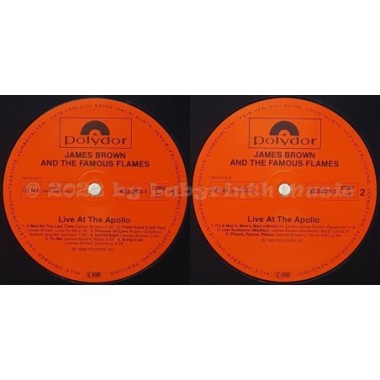 James Brown - Live At The Apollo • 12" Vinyl LP • MINT - Labyrinth Music