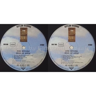 Joni Mitchell And The L.A. Express - Miles Of Aisles • 12" Vinyl LP • EX - Labyrinth Music