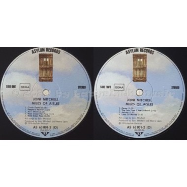 Joni Mitchell And The L.A. Express - Miles Of Aisles • 12" Vinyl LP • EX - Labyrinth Music