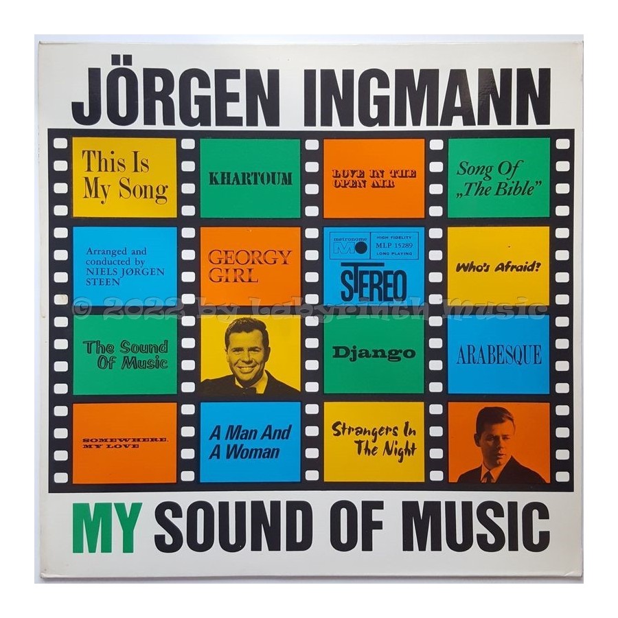 Jørgen Ingmann - My Sound Of Music • 12" Vinyl LP • MINT - Labyrinth Music
