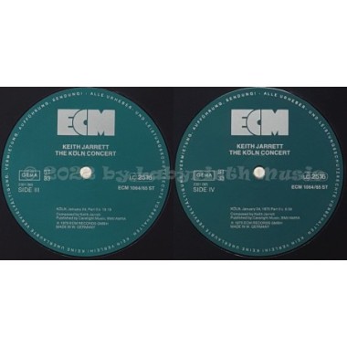 Keith Jarrett - The Köln Concert • 12" Vinyl LP • EX - Labyrinth Music