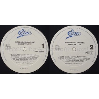 Miami Sound Machine - Primitive Love • 12" Vinyl LP • MINT - Labyrinth Music